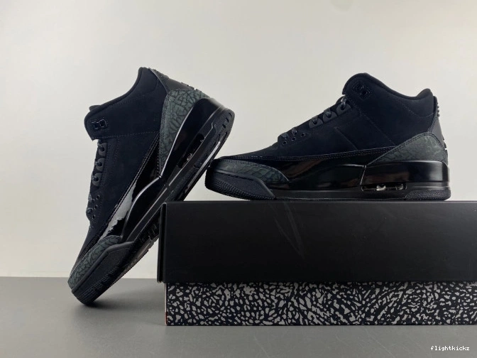 Air Black 3 Cat Jordan CT8532-001 0729